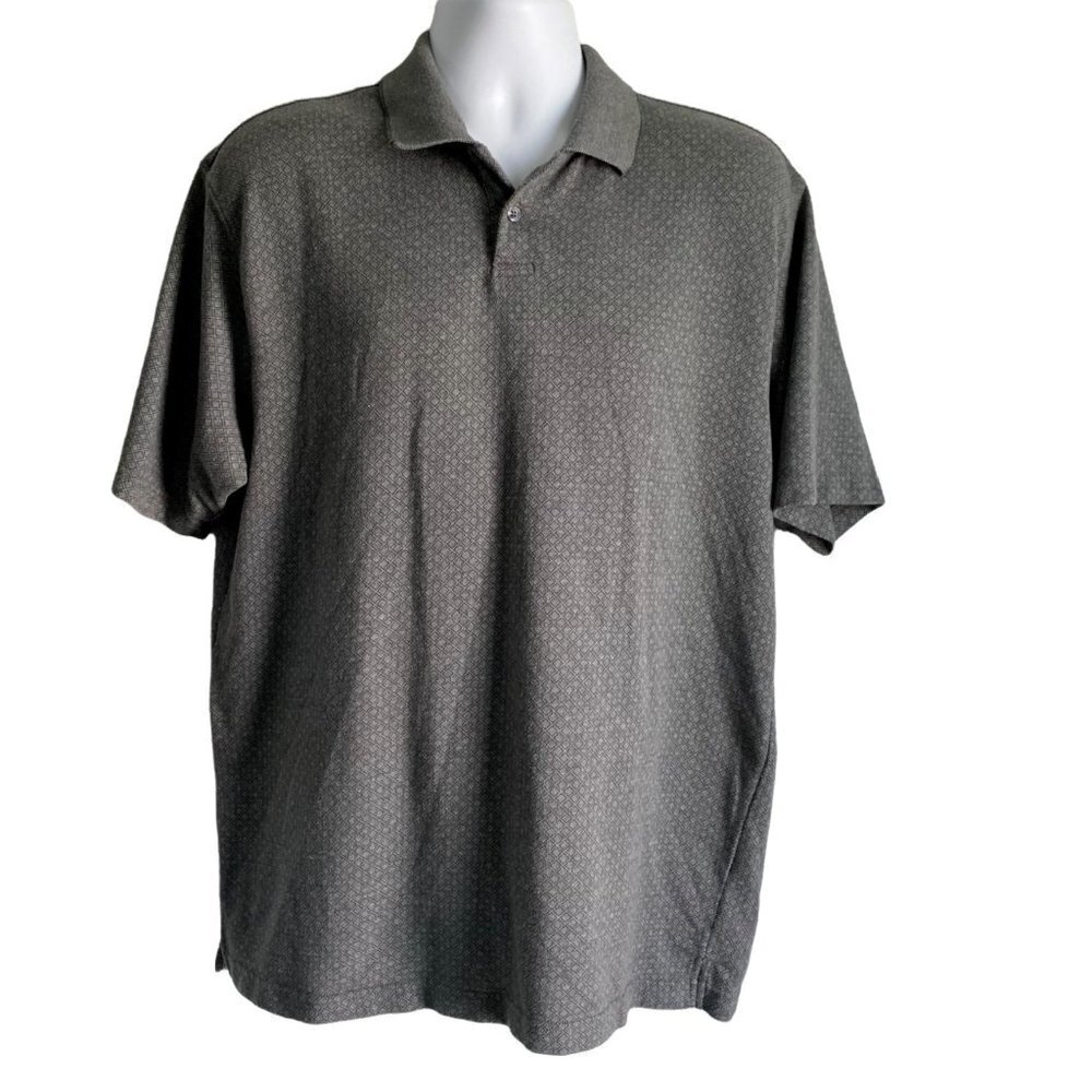 Van Heusen Grey Polo Shirt Large